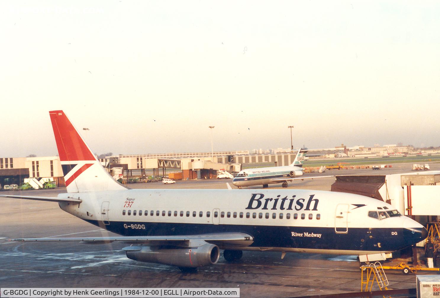 G-BGDG, 1980 Boeing 737-236 C/N 21796, British Airways