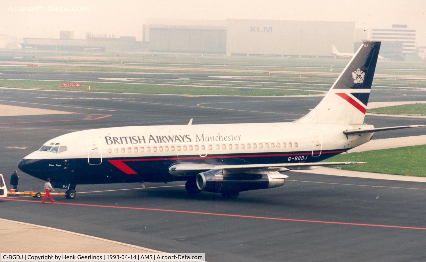 G-BGDJ, 1980 Boeing 737-236 C/N 21799, British Airways  Manchester