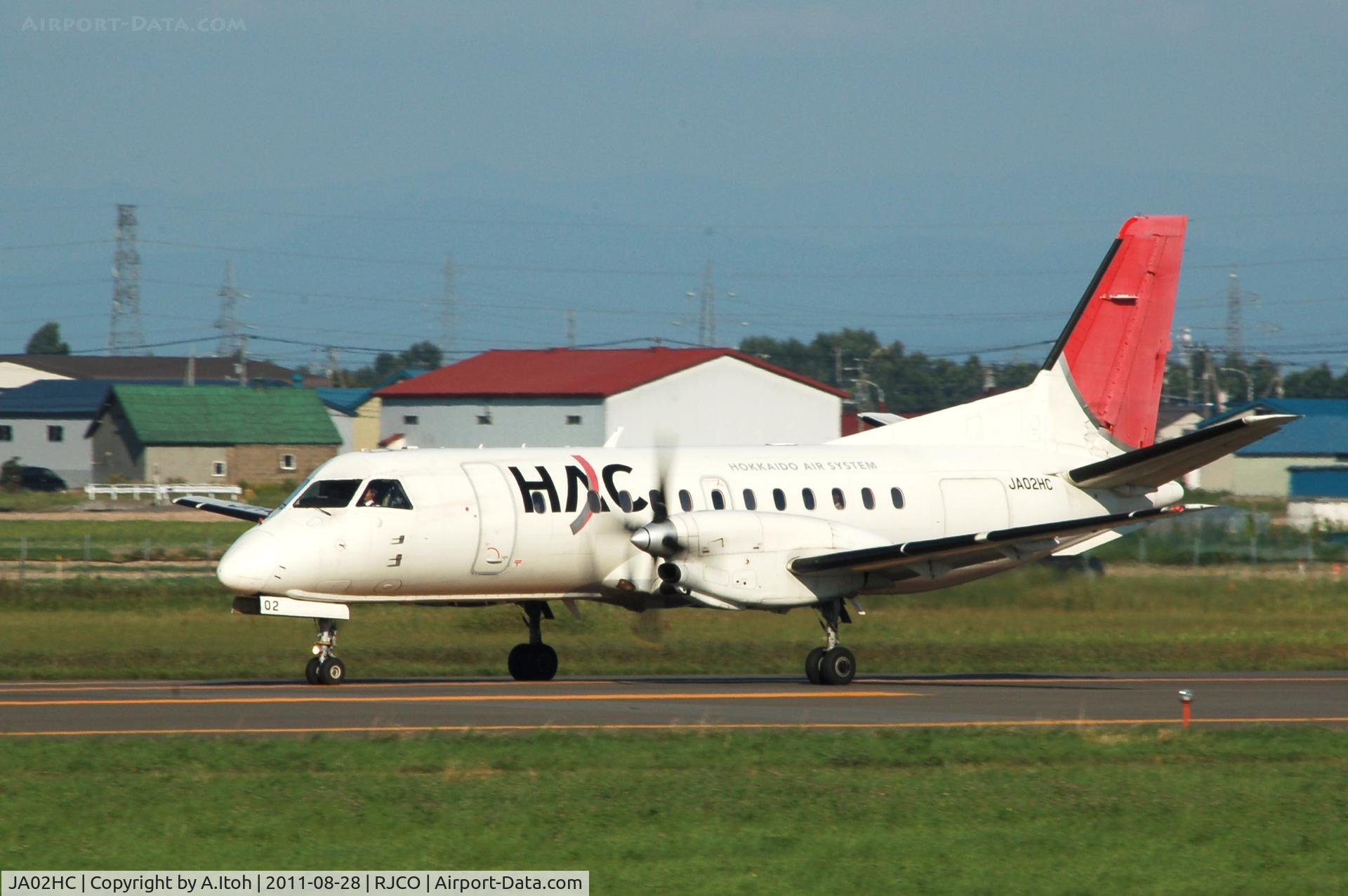 JA02HC, 1998 Saab 340B C/N 340B-440, Hokkaido Air System Co.,Ltd (NTH) Call sign NORTH AIR