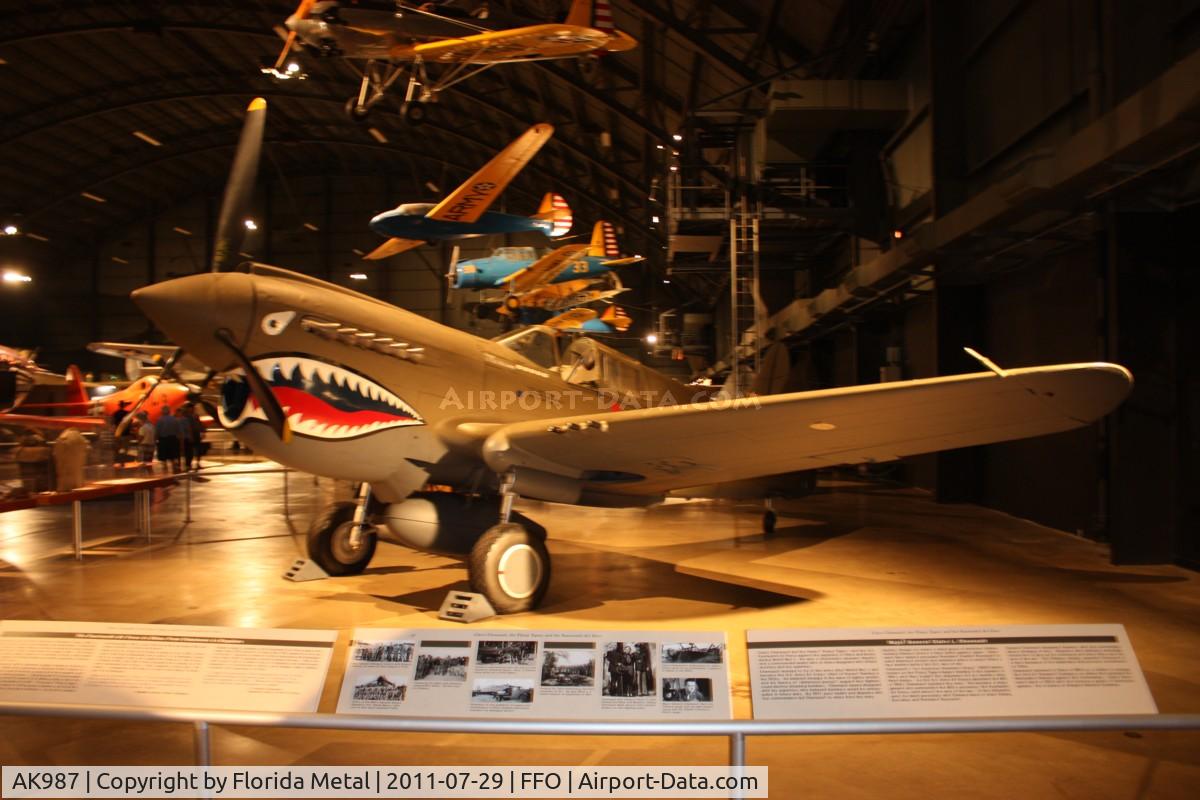 AK987, 1942 Curtiss P-40E Kittyhawk 1A C/N 18731, Curtis P-40E Kittyhawk