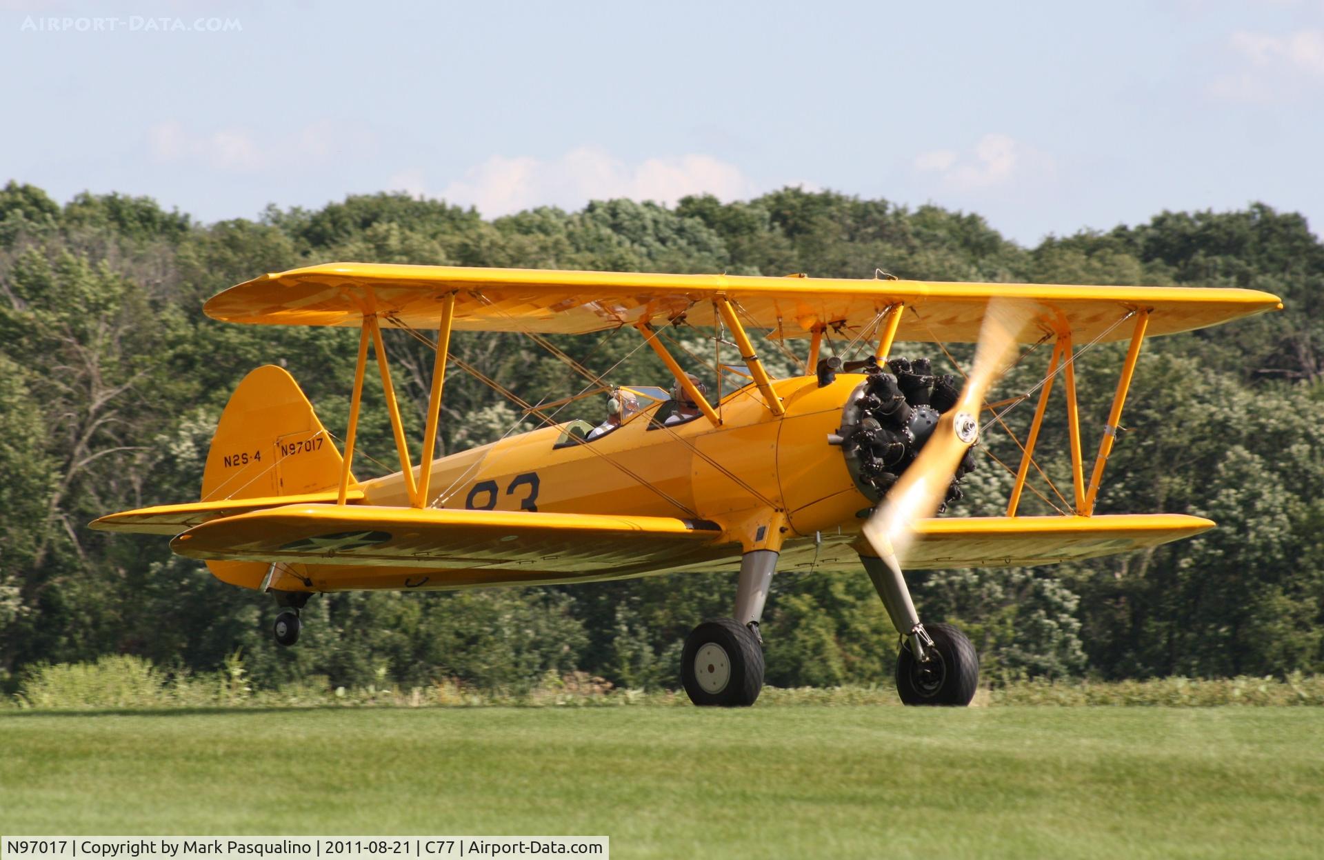 N97017, Boeing A75N1 C/N 75-3674, Stearman