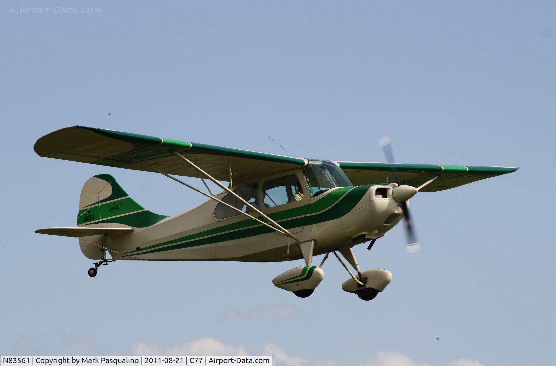 N83561, 1946 Aeronca 7AC Champion C/N 7AC-2237, Aeronca 7AC