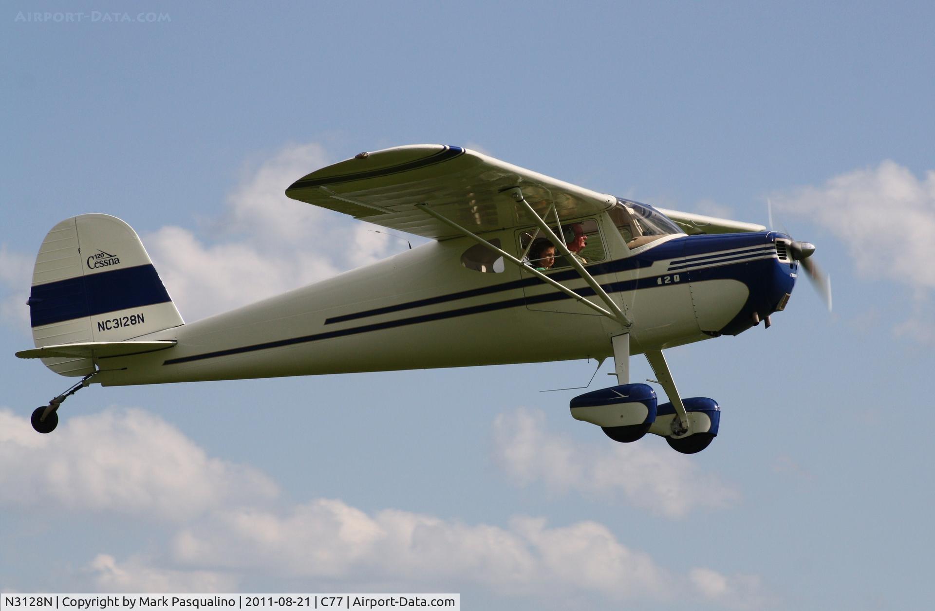 N3128N, 1947 Cessna 120 C/N 13386, Cessna 120