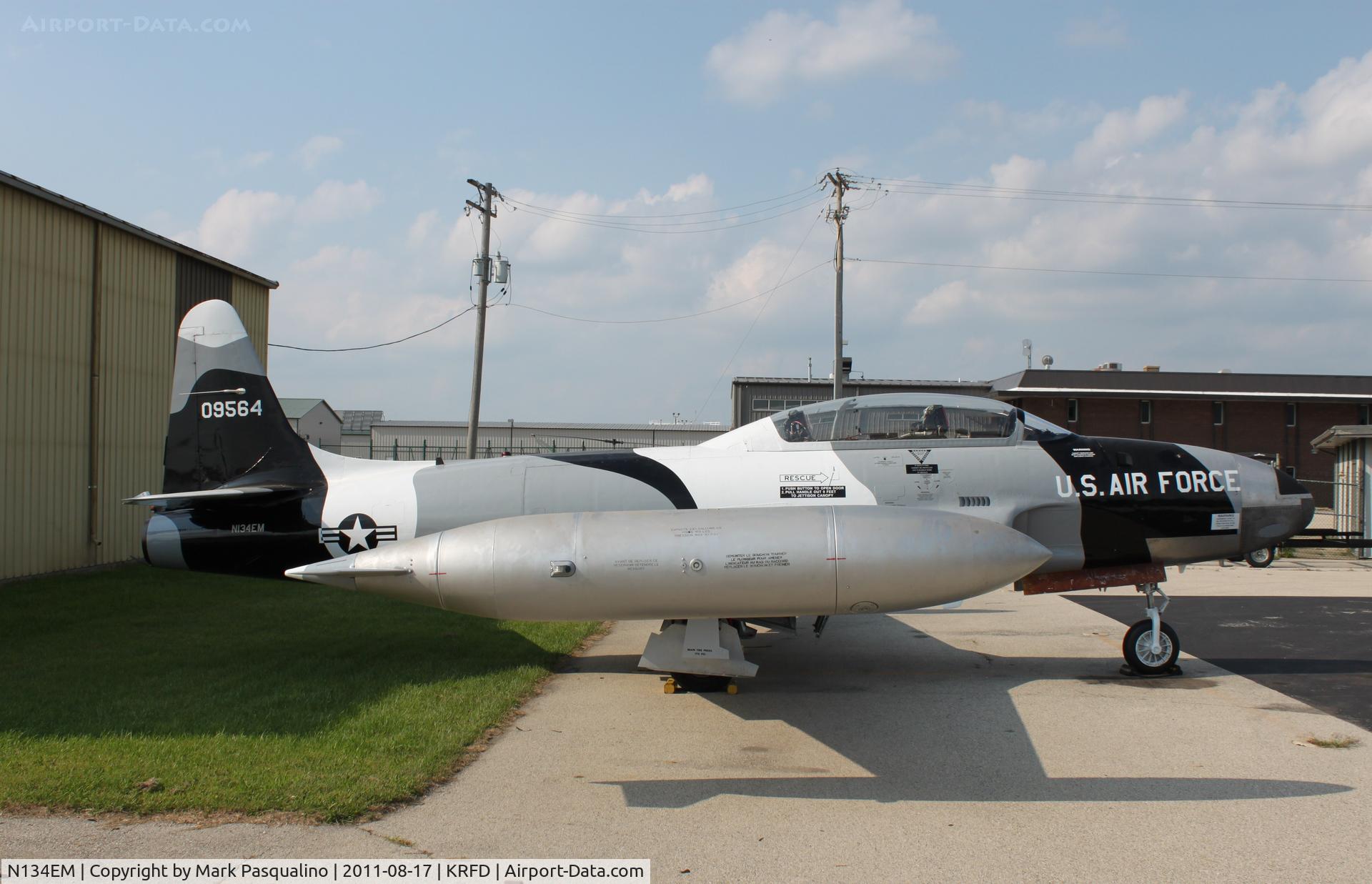 N134EM, Canadair CT-133 Silver Star 3 (CL-30) C/N T33-564, Canadair CT-33