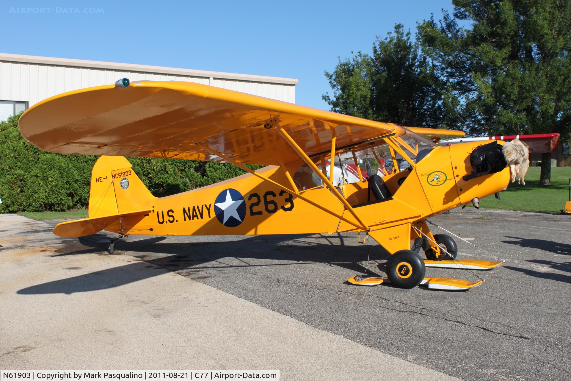 N61903, 1942 Piper J3C-65 Cub Cub C/N 8263, Piper NE-1