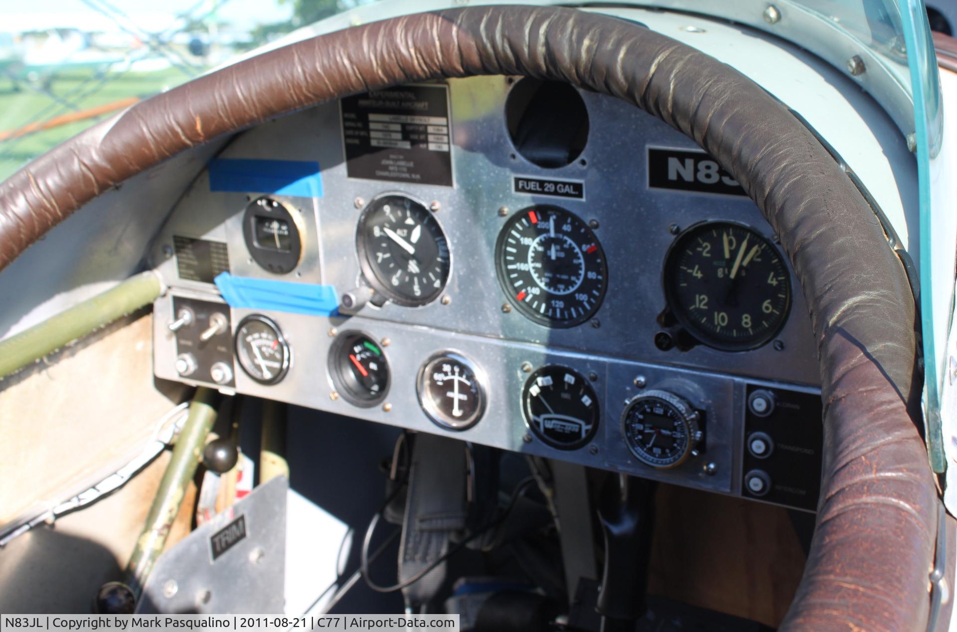 N83JL, Steen Skybolt C/N 1AC, Skybolt