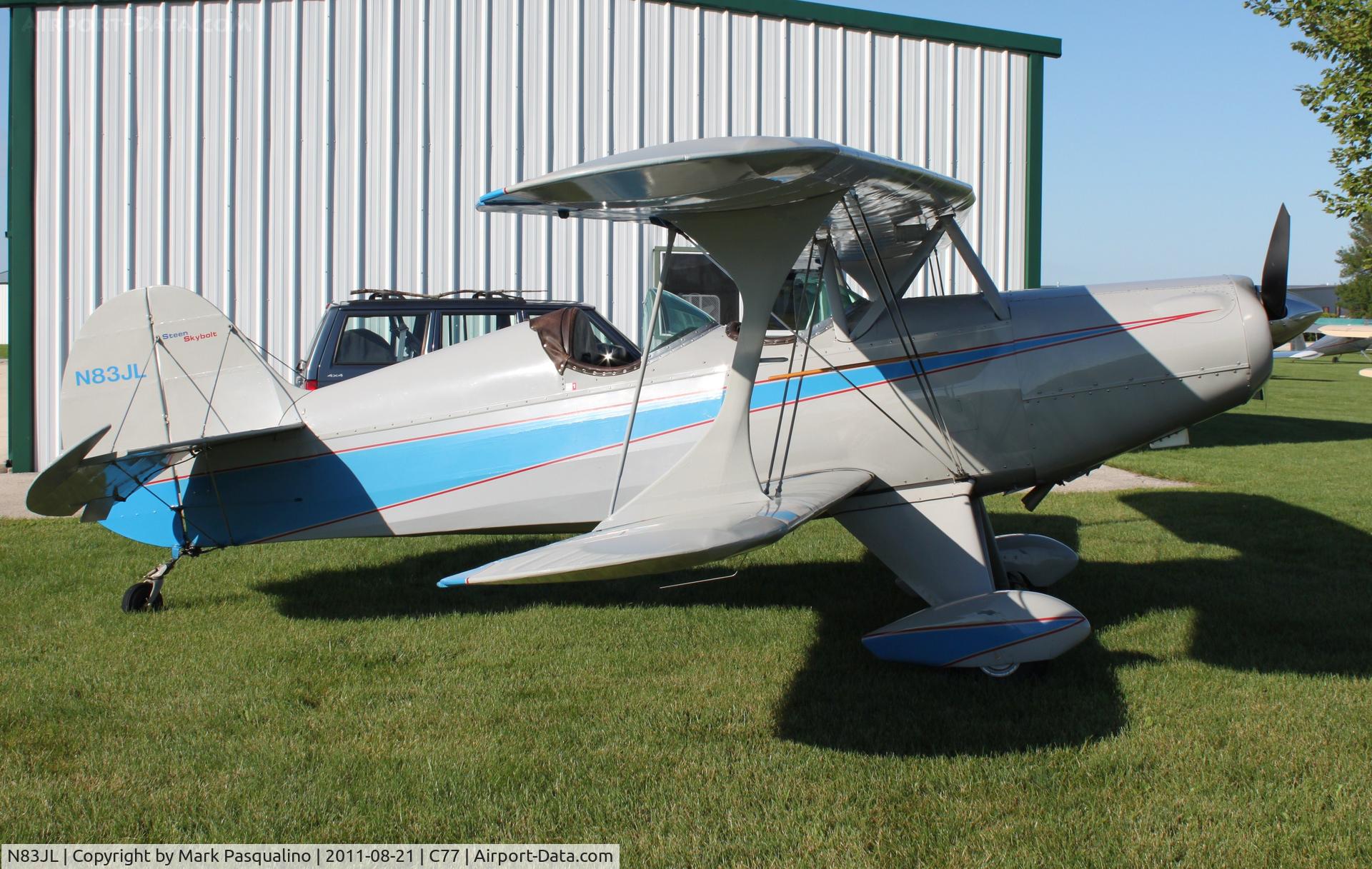 N83JL, Steen Skybolt C/N 1AC, Skybolt