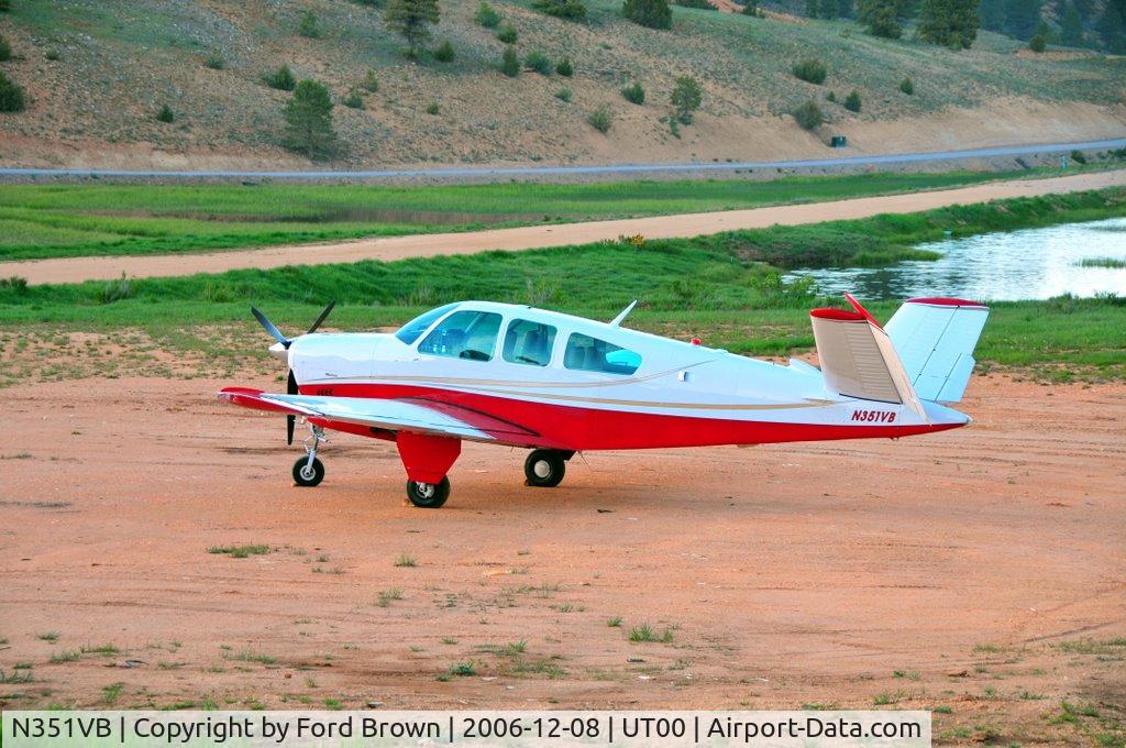 N351VB, 1970 Beech V35B Bonanza C/N D-9207, Swains Creek Ramp