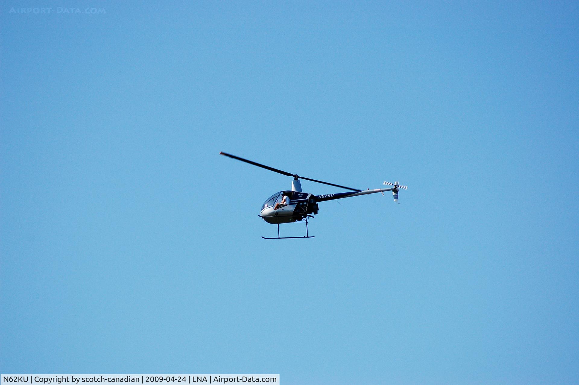 N62KU, 1993 Robinson R22 BETA C/N 2361, 1993 Robinson Helicopter R22 BETA at Palm Beach County Park Airport at Lantana, FL