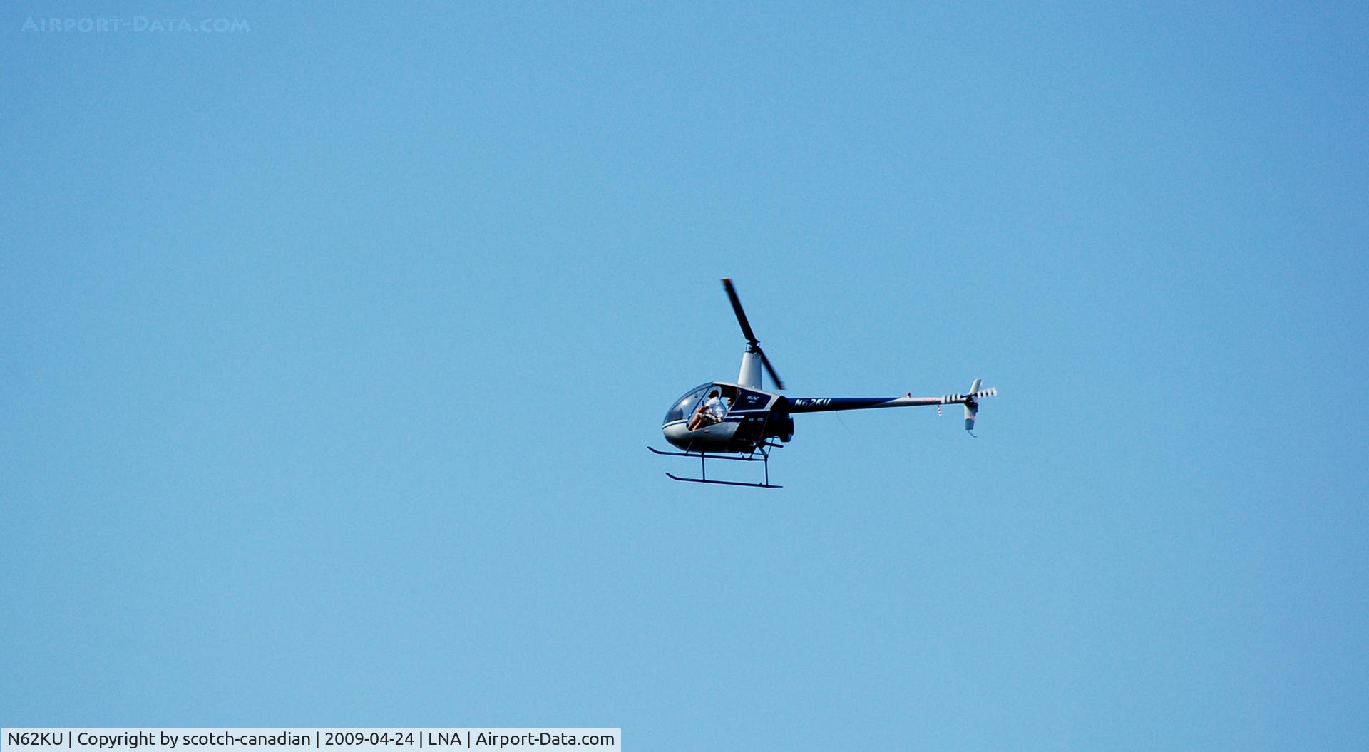 N62KU, 1993 Robinson R22 BETA C/N 2361, 1993 Robinson Helicopter R22 BETA at Palm Beach County Park Airport at Lantana, FL