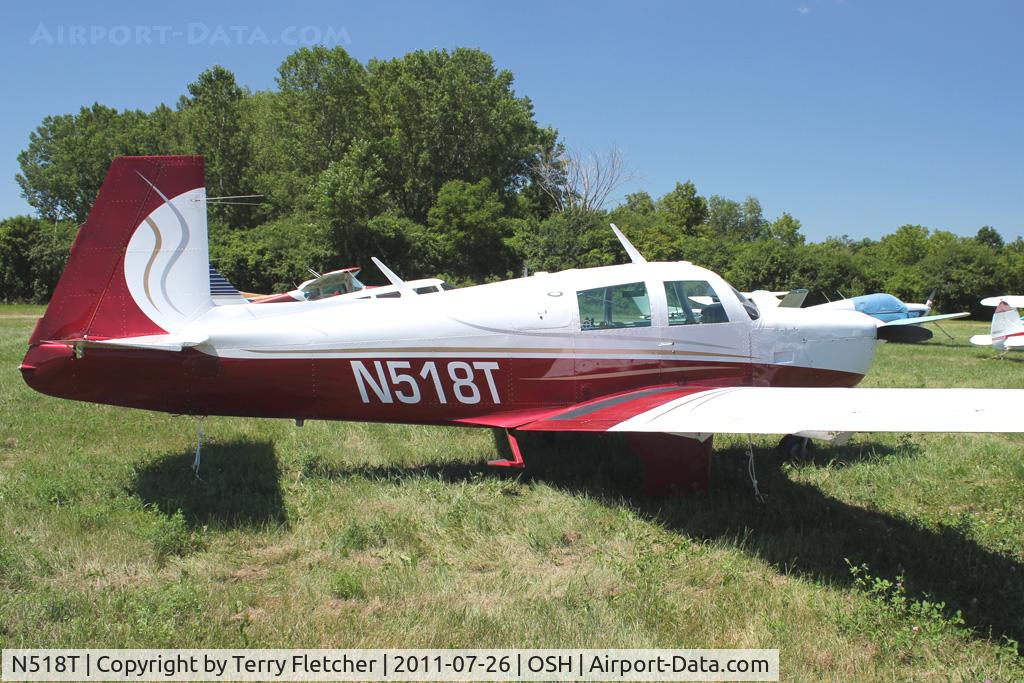 N518T, 1966 Mooney M20C Ranger C/N 3466, 1966 Mooney M20C, c/n: 3466
at 2011 Oshkosh
