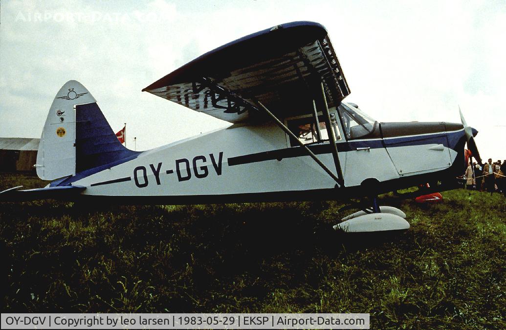 OY-DGV, 1946 SAI KZ III U C/N 47, Air Base Skrydstrup 29.5.83