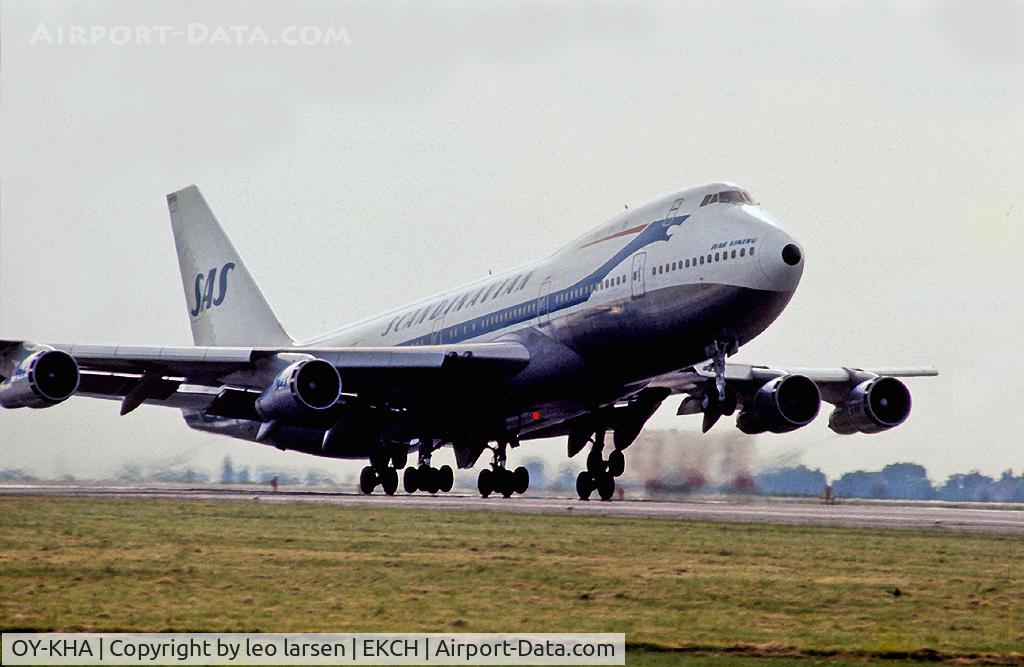OY-KHA, 1971 Boeing 747-283B C/N 20121, T/O CPH Copenhagen Kastrup 11.71