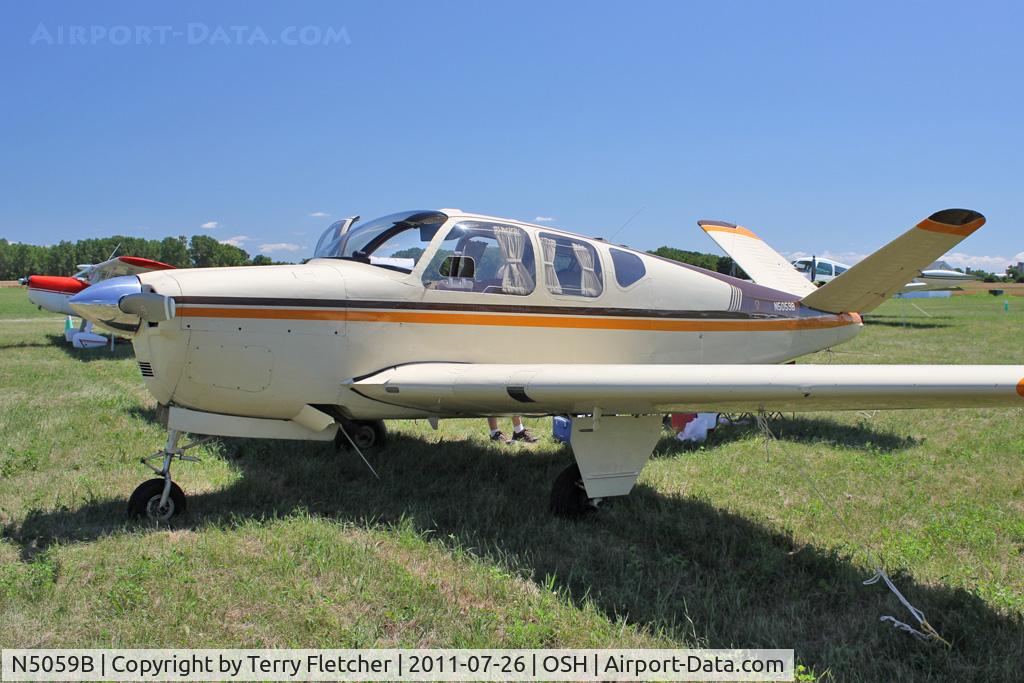 N5059B, 1955 Beech F35 Bonanza C/N D-4266, 1955 Beech F35, c/n: D-4266 at 2011 Oshkosh