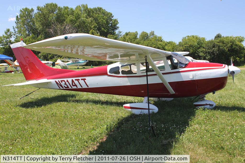 N314TT, 1961 Cessna 182D Skylane C/N 18253457, 1961 Cessna 182D, c/n: 18253457
at 2011 Oshkosh