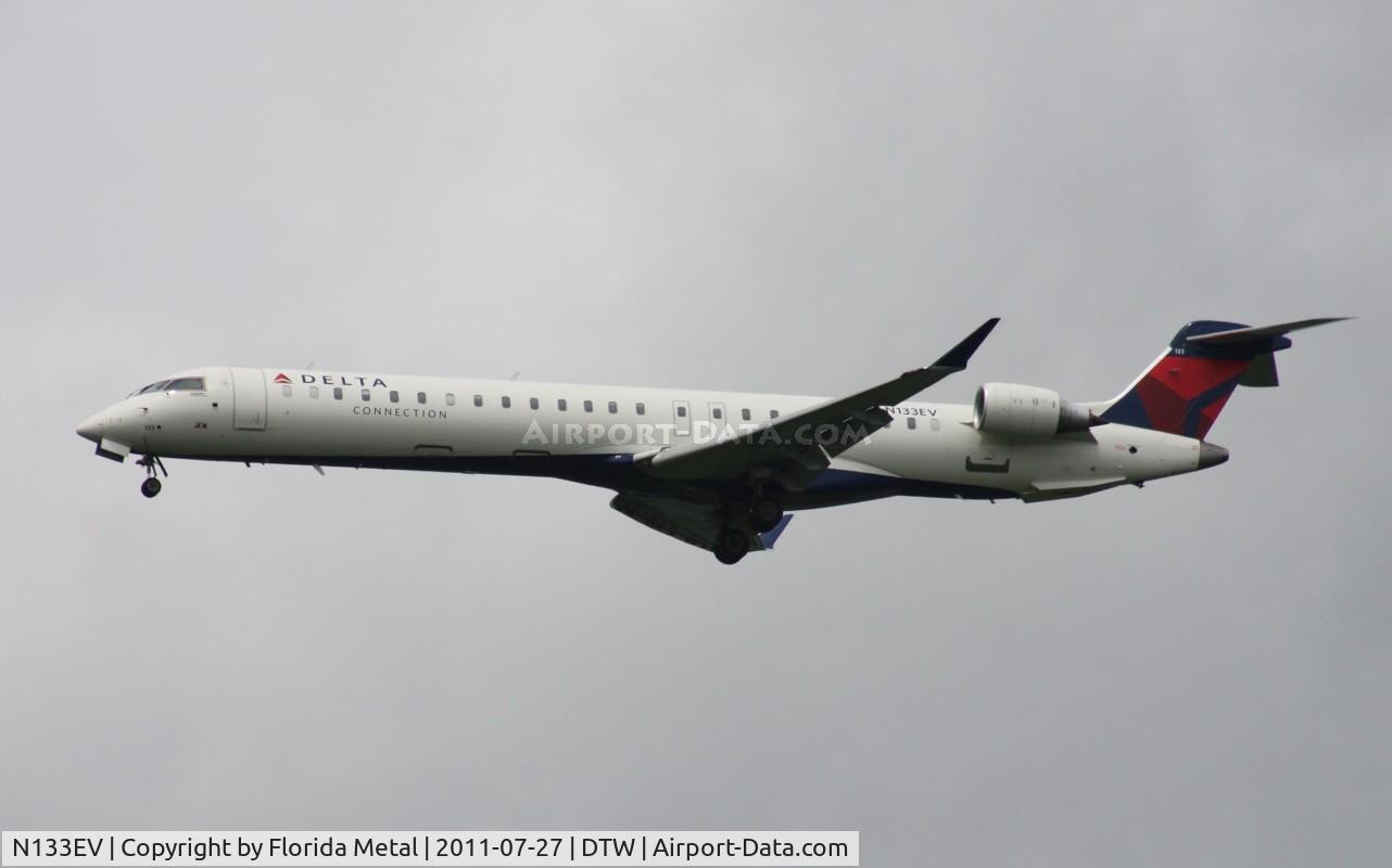 N133EV, 2009 Bombardier CRJ-900ER (CL-600-2D24) C/N 15222, ASA CRJ-900