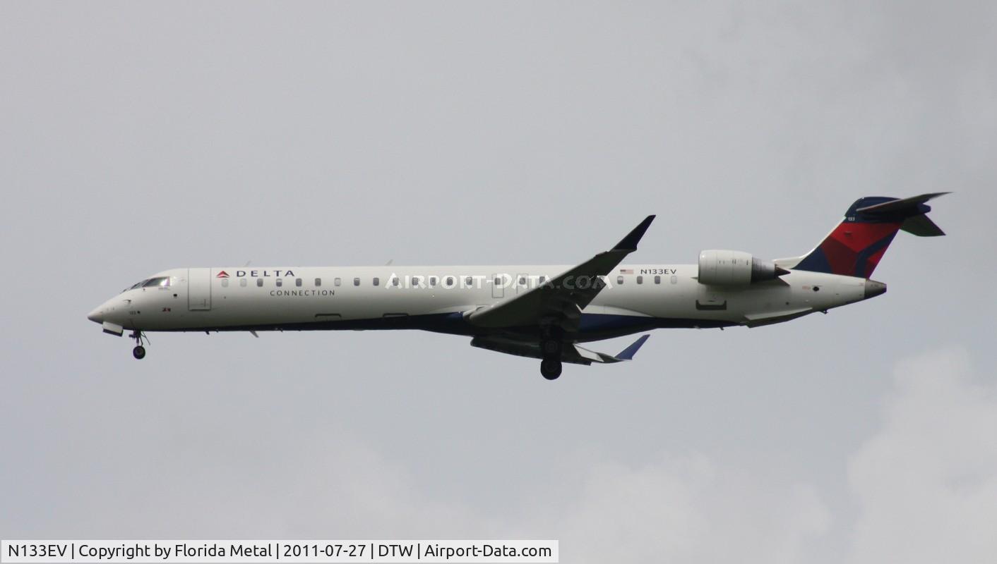 N133EV, 2009 Bombardier CRJ-900ER (CL-600-2D24) C/N 15222, ASA CRJ-900