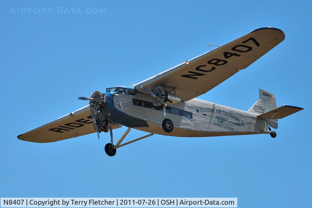 N8407, 1929 Ford 4-AT-E Tri-Motor C/N 69, 1929 Ford 4-AT-E, c/n: 69 at 2011 Oshkosh