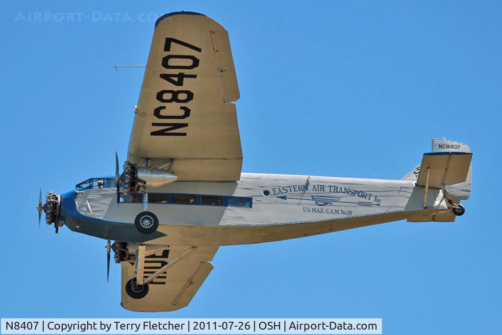 N8407, 1929 Ford 4-AT-E Tri-Motor C/N 69, 1929 Ford 4-AT-E, c/n: 69 at 2011 Oshkosh