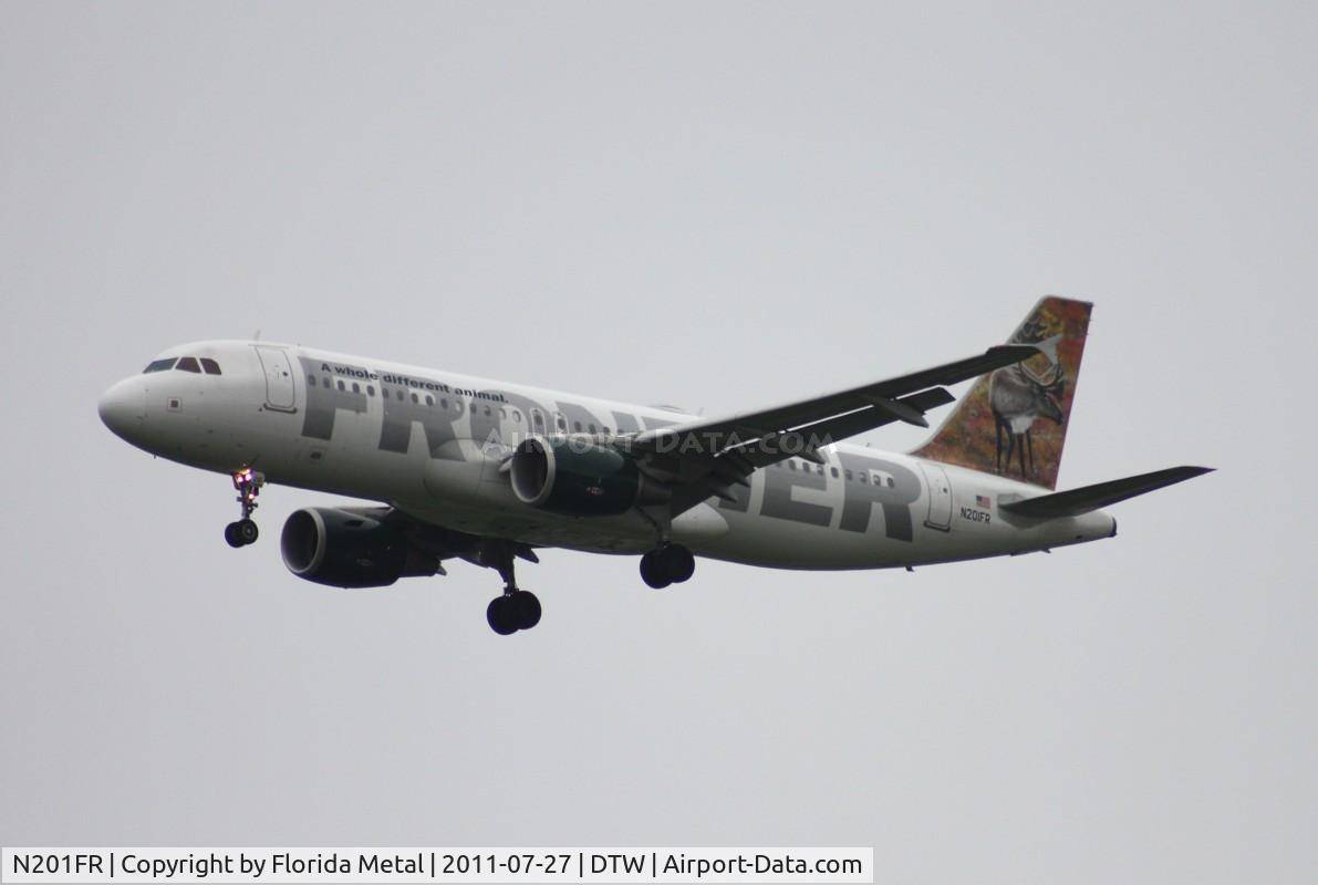 N201FR, 2008 Airbus A320-214 C/N 3389, Frontier 