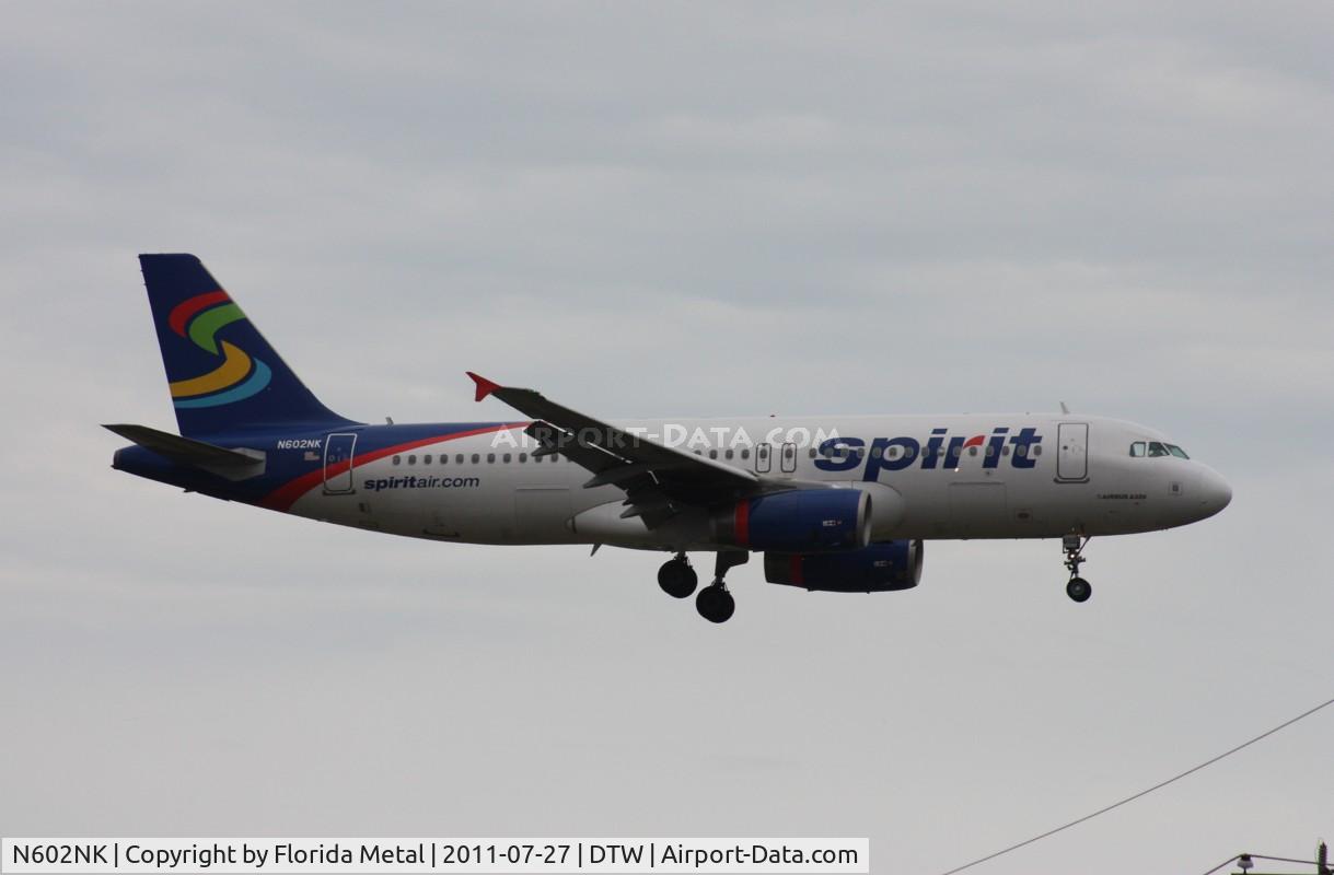 N602NK, 2010 Airbus A320-232 C/N 4264, Spirit A320