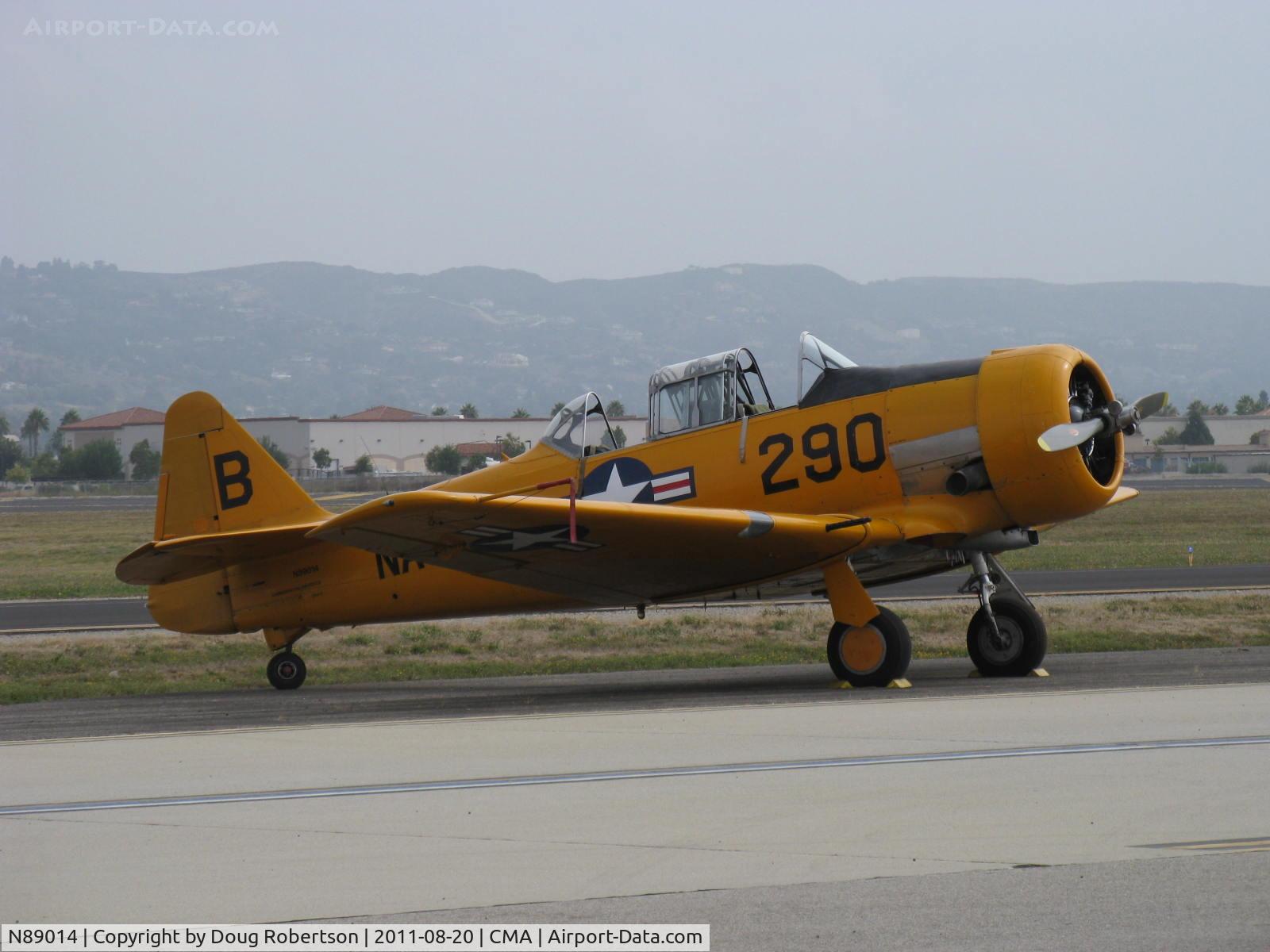 N89014, 1943 North American SNJ-5 Texan Texan C/N 84865, 1943 North American SNJ-5, P&W R-1340 Wasp radial 600 Hp