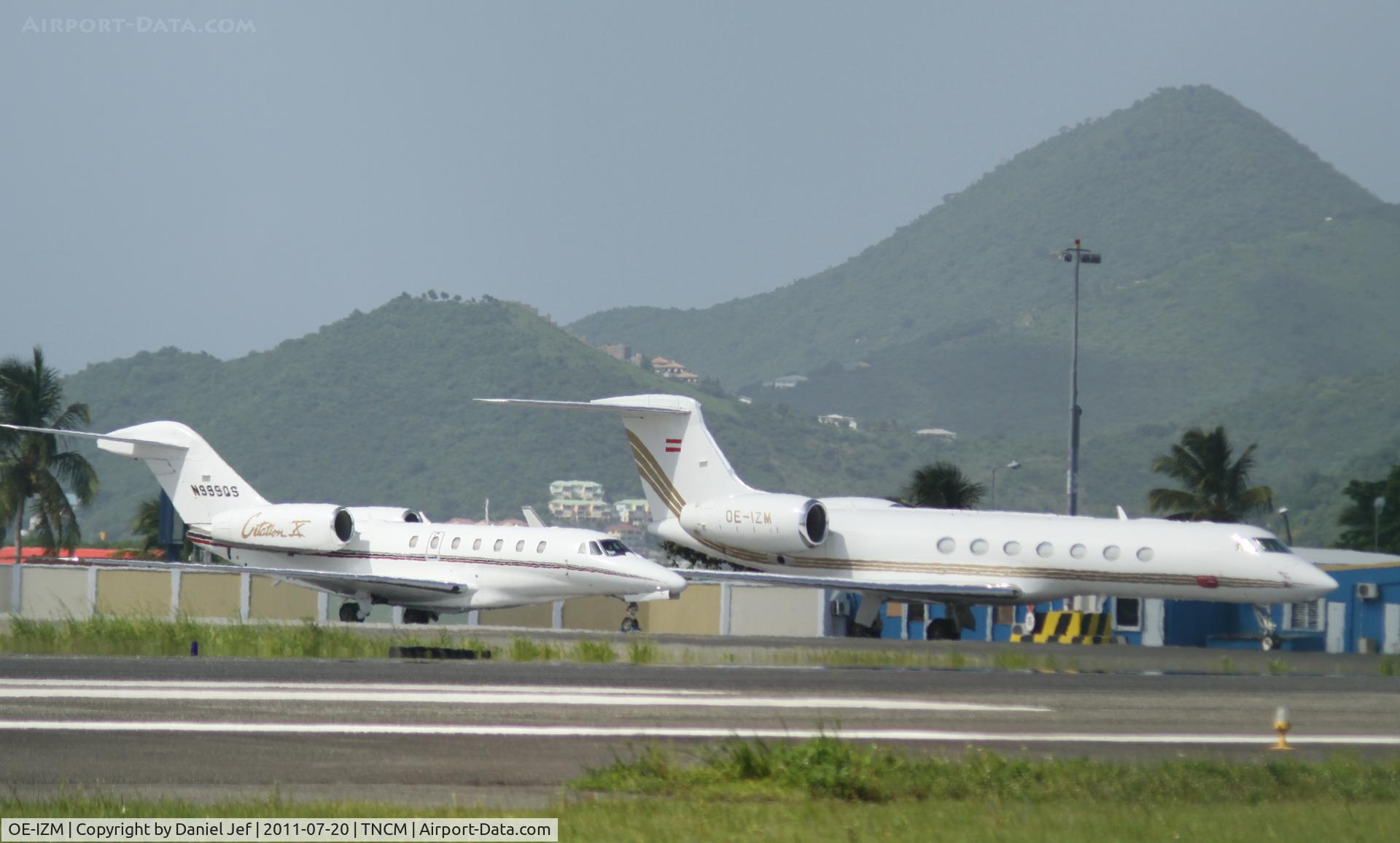 OE-IZM, 2007 Gulfstream Aerospace GV-SP (G550) C/N 5177, OE-IZM