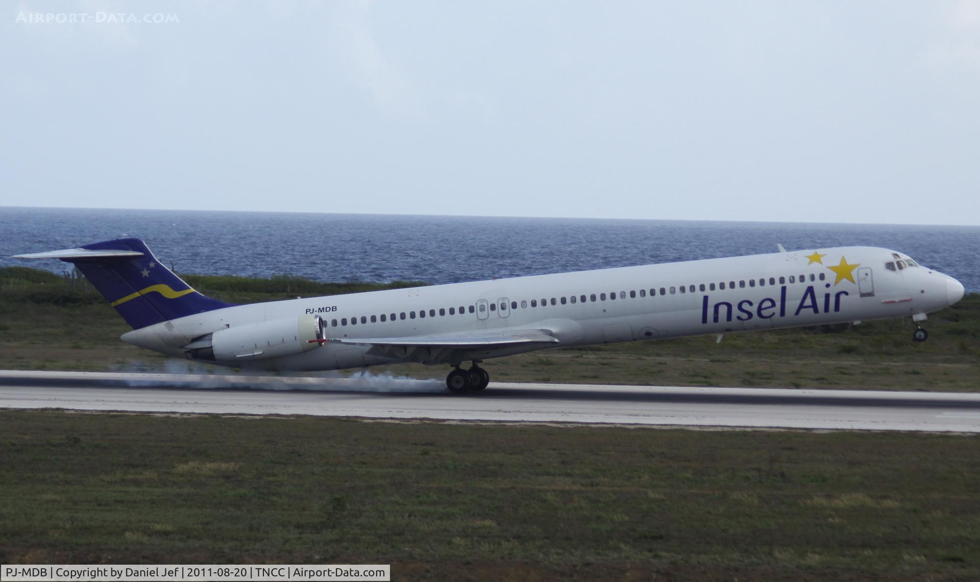 PJ-MDB, 1983 McDonnell Douglas MD-82 (DC-9-82) C/N 48021, PJ-MDB