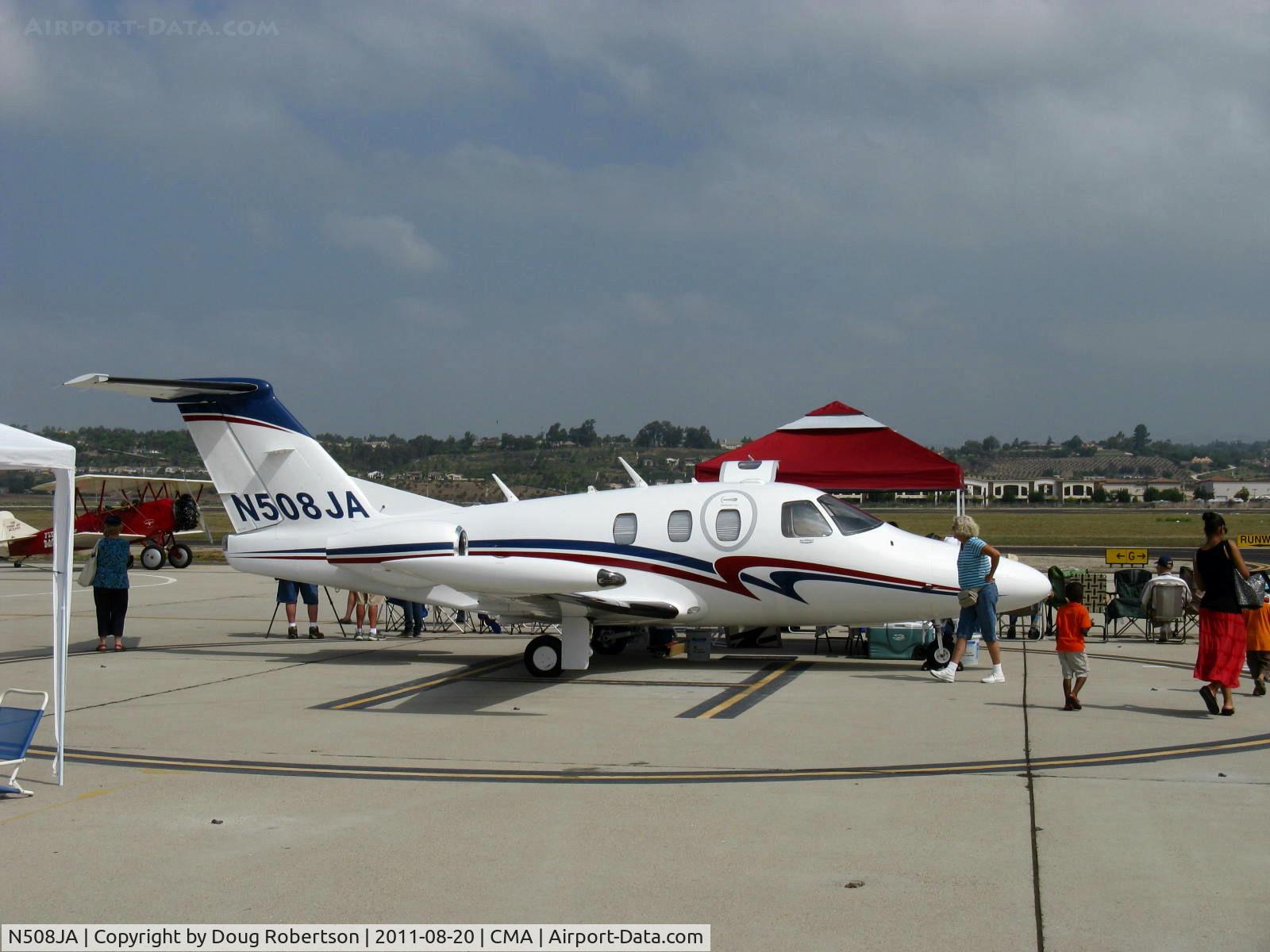 N508JA, 2006 Eclipse Aviation Corp EA500 C/N 000001, 2006 Eclipse EA500 JET, two P&W(C)PW610F-A Turbofans 900 lb st each with FADEC