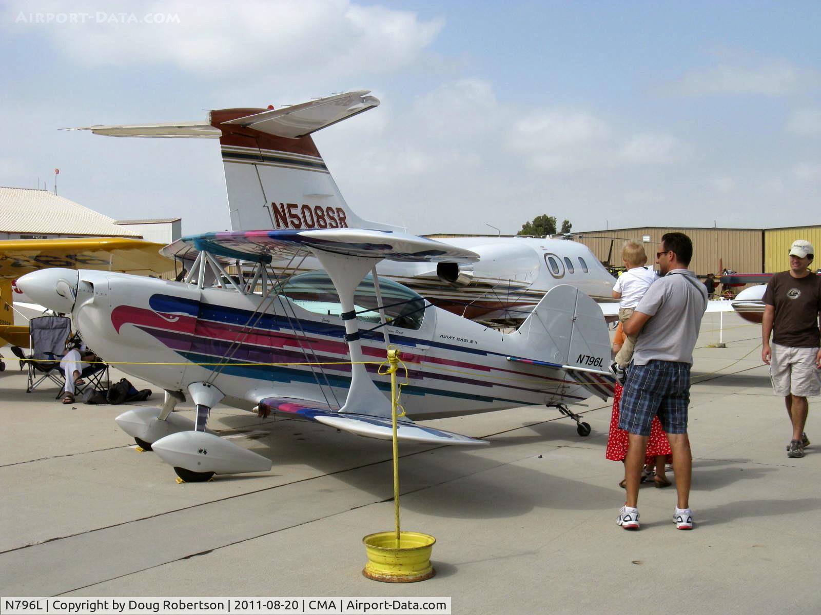N796L, 1996 Christen Eagle II C/N GAR02, 2006 Garrison Aviat CHRISTEN EAGLE II, Lycoming IO-360 A&C 200 Hp