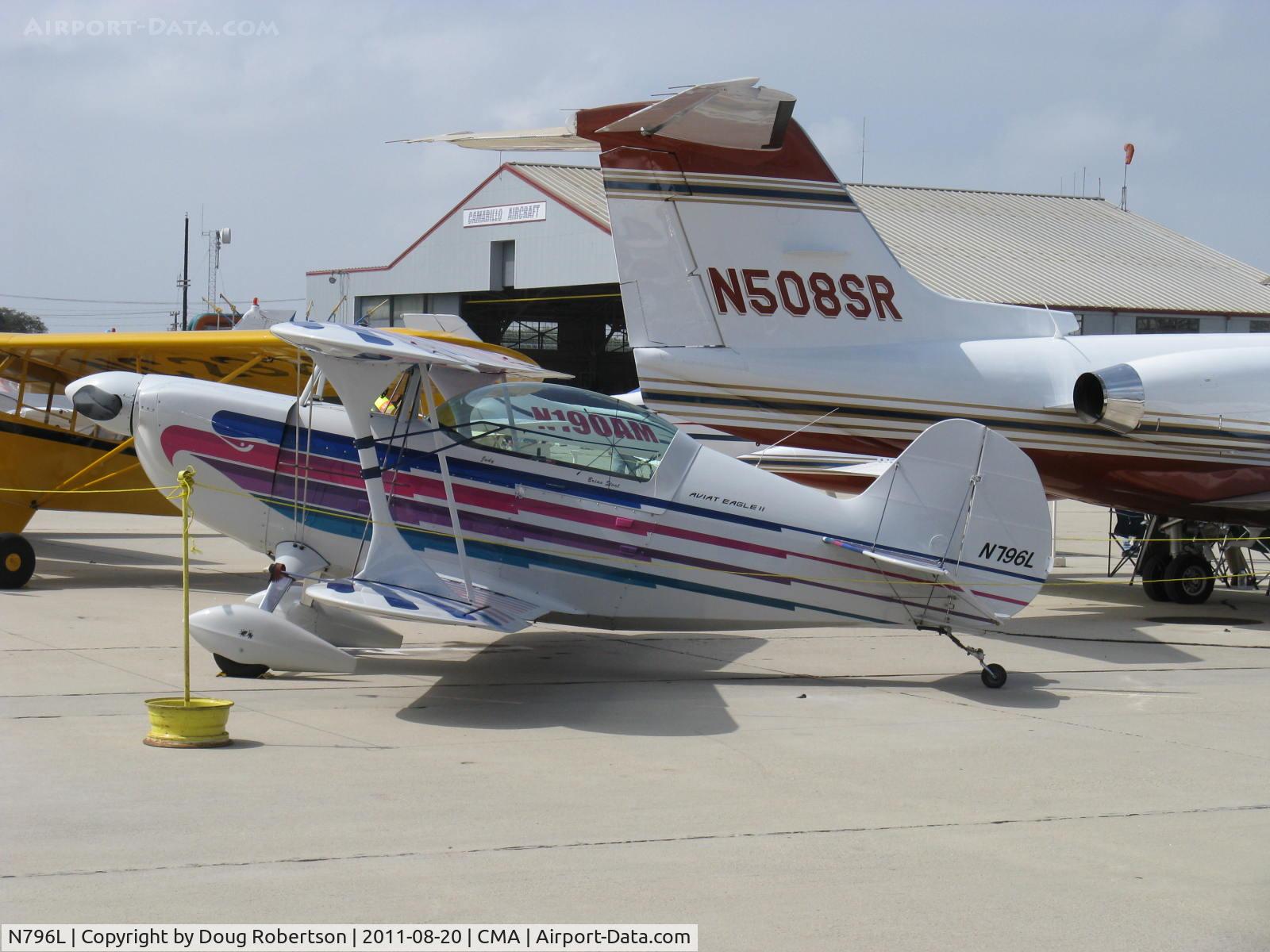 N796L, 1996 Christen Eagle II C/N GAR02, 1996 Garrison Aviat CHRISTEN EAGLE II, Lycoming IO-360 A&C 200 Hp