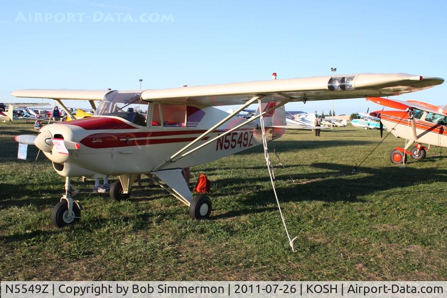 N5549Z, 1962 Piper PA-22-108 Colt Colt C/N 22-9341, Airventure 2011.