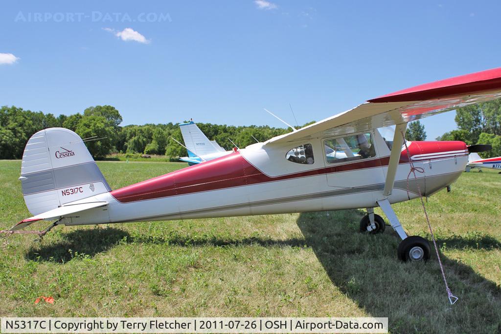 N5317C, 1950 Cessna 140A C/N 15437, 1950 Cessna 140A, c/n: 15437
at 2011 Oshkosh
