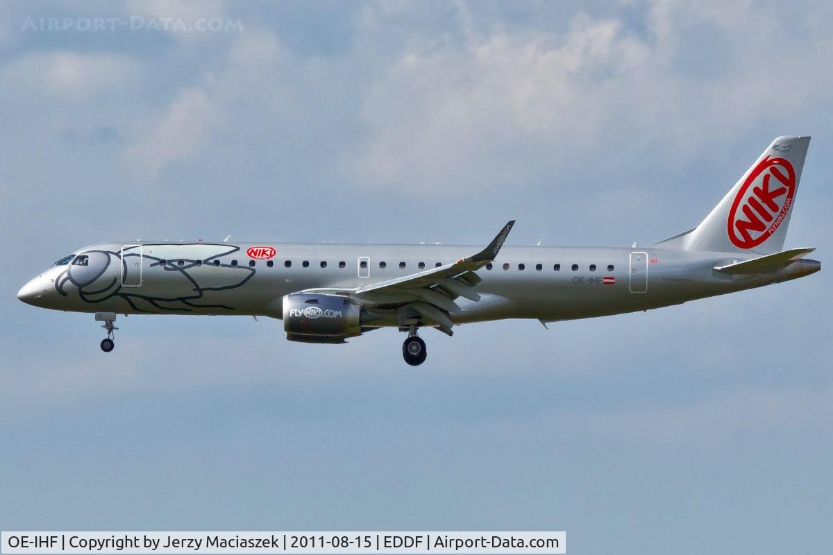 OE-IHF, 2011 Embraer 190LR (ERJ-190-100LR) C/N 19000420, Embraer ERJ-190-200LR