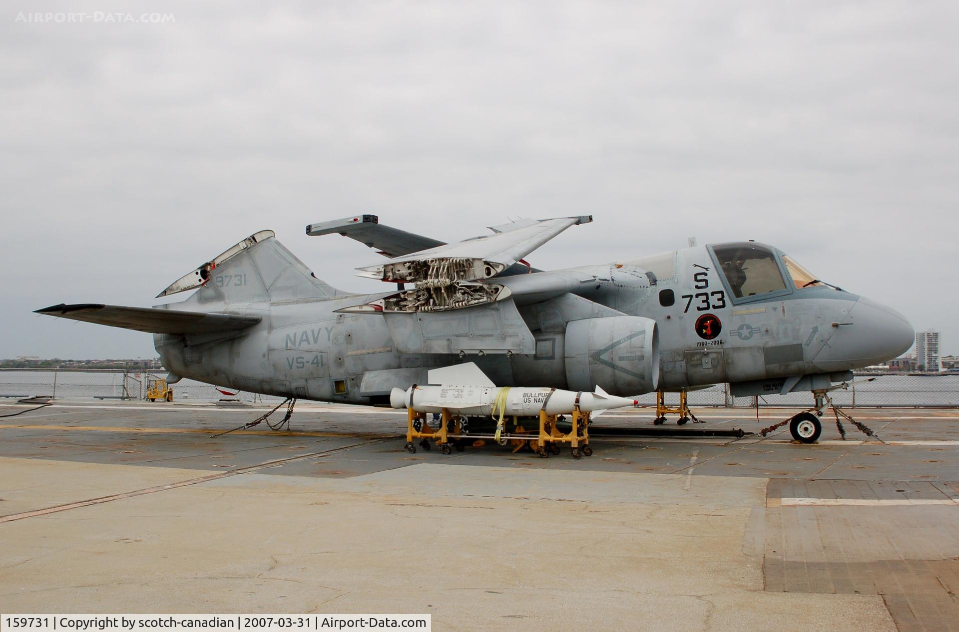 159731, Lockheed S-3B Viking C/N 394A-1060, Lockheed S-3B Viking at Patriots Point Naval & Maritime Museum, Mount Pleasant, SC