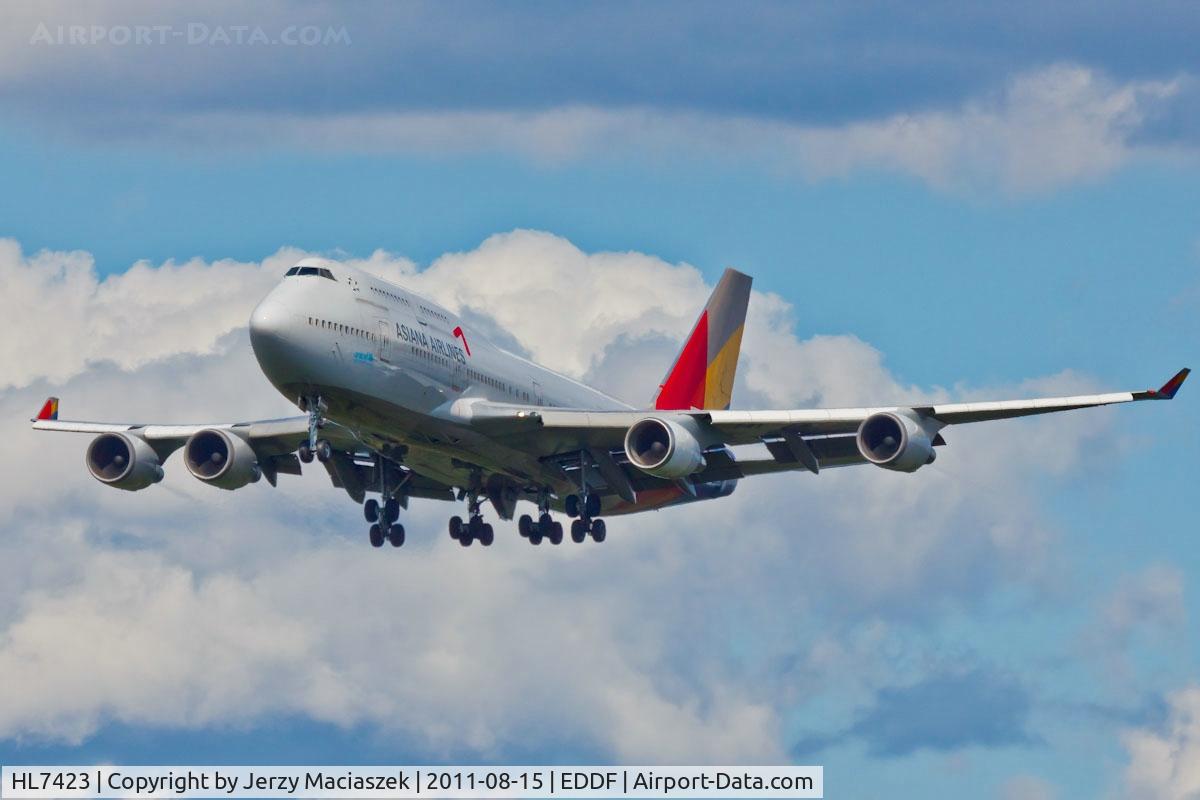 HL7423, 1997 Boeing 747-48EM(F) C/N 27282, Boeing 747-48E (M),