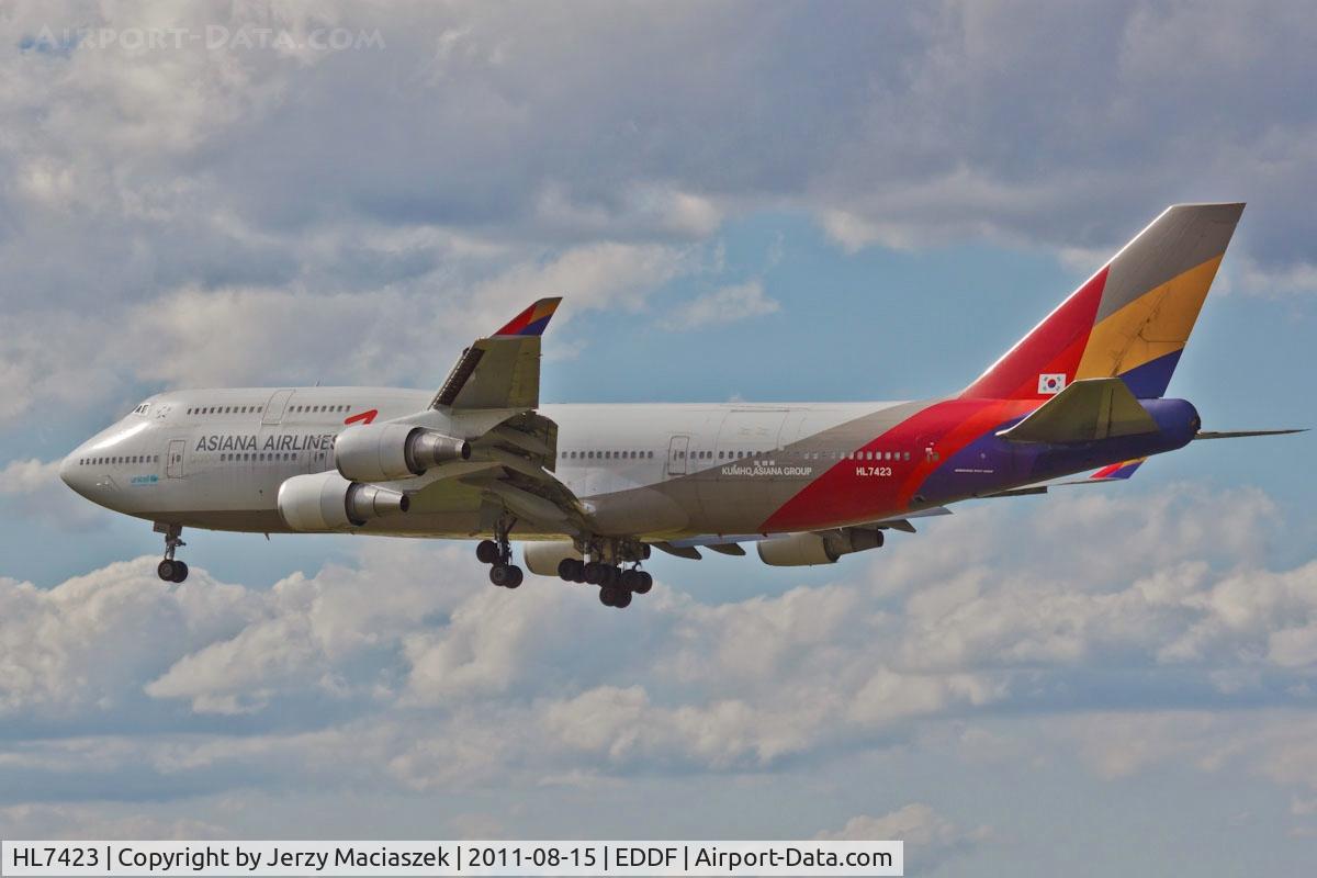 HL7423, 1997 Boeing 747-48EM(F) C/N 27282, Boeing 747-48E (M),