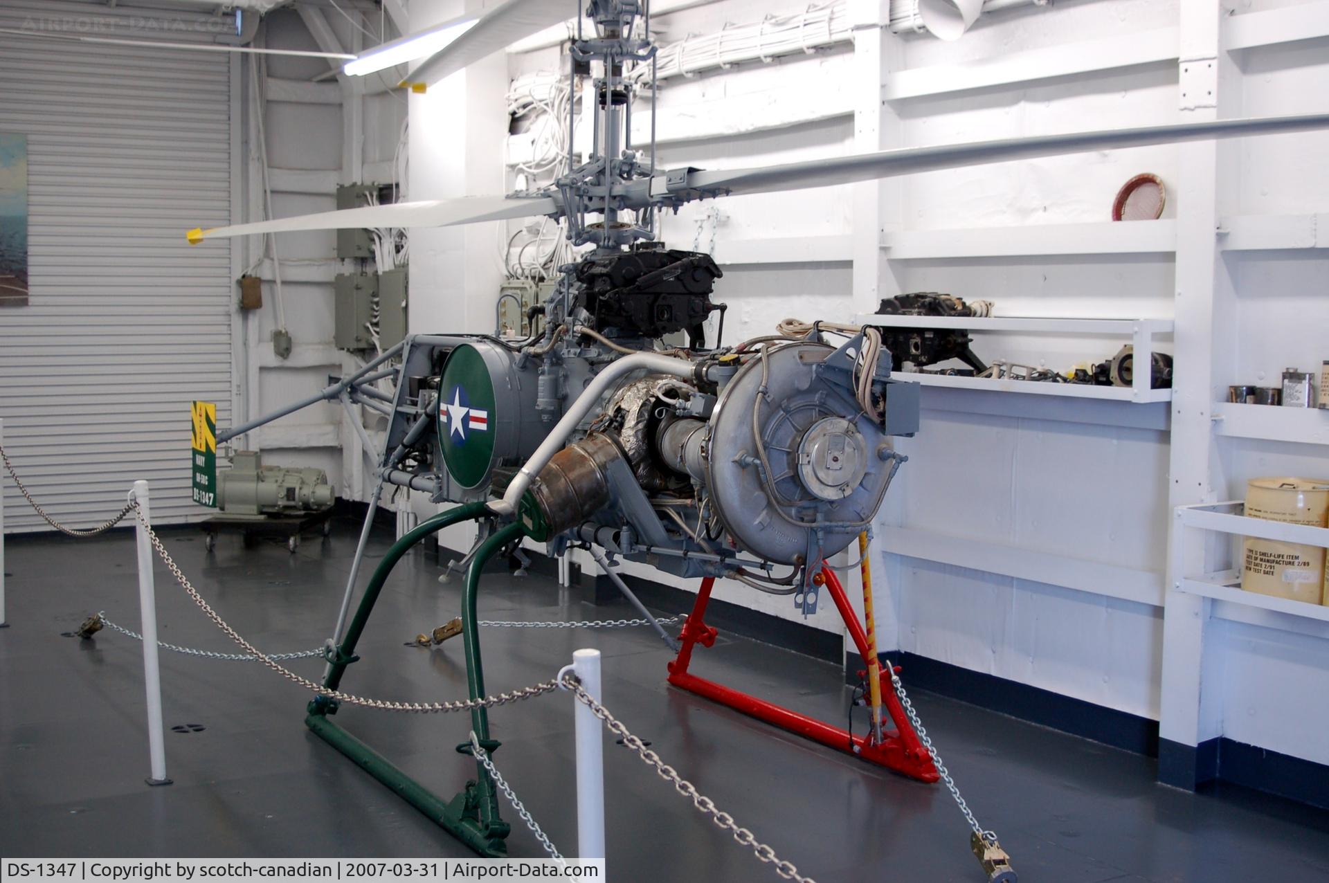 DS-1347, Gyrodyne QH-50C C/N Not found DS-1347, Gyrodyne QH-50C Drone Anti Submarine Helicopter 