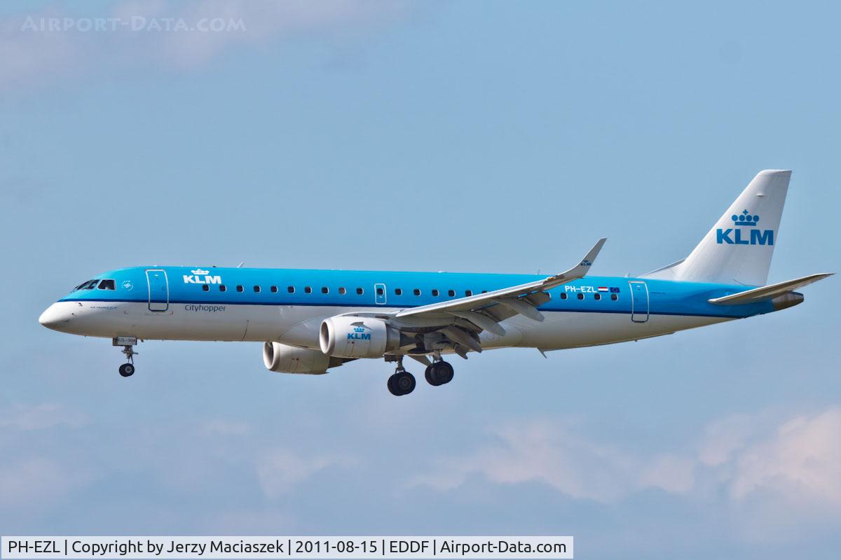 PH-EZL, 2010 Embraer 190LR (ERJ-190-100LR) C/N 19000334, Embraer ERJ-190-100STD,