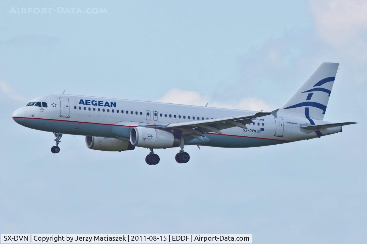 SX-DVN, 2008 Airbus A320-232 C/N 3478, Airbus 320-232