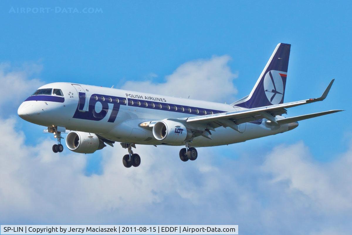 SP-LIN, 2010 Embraer 175LR (ERJ-170-200LR) C/N 17000313, Embraer ERJ-170-200LR