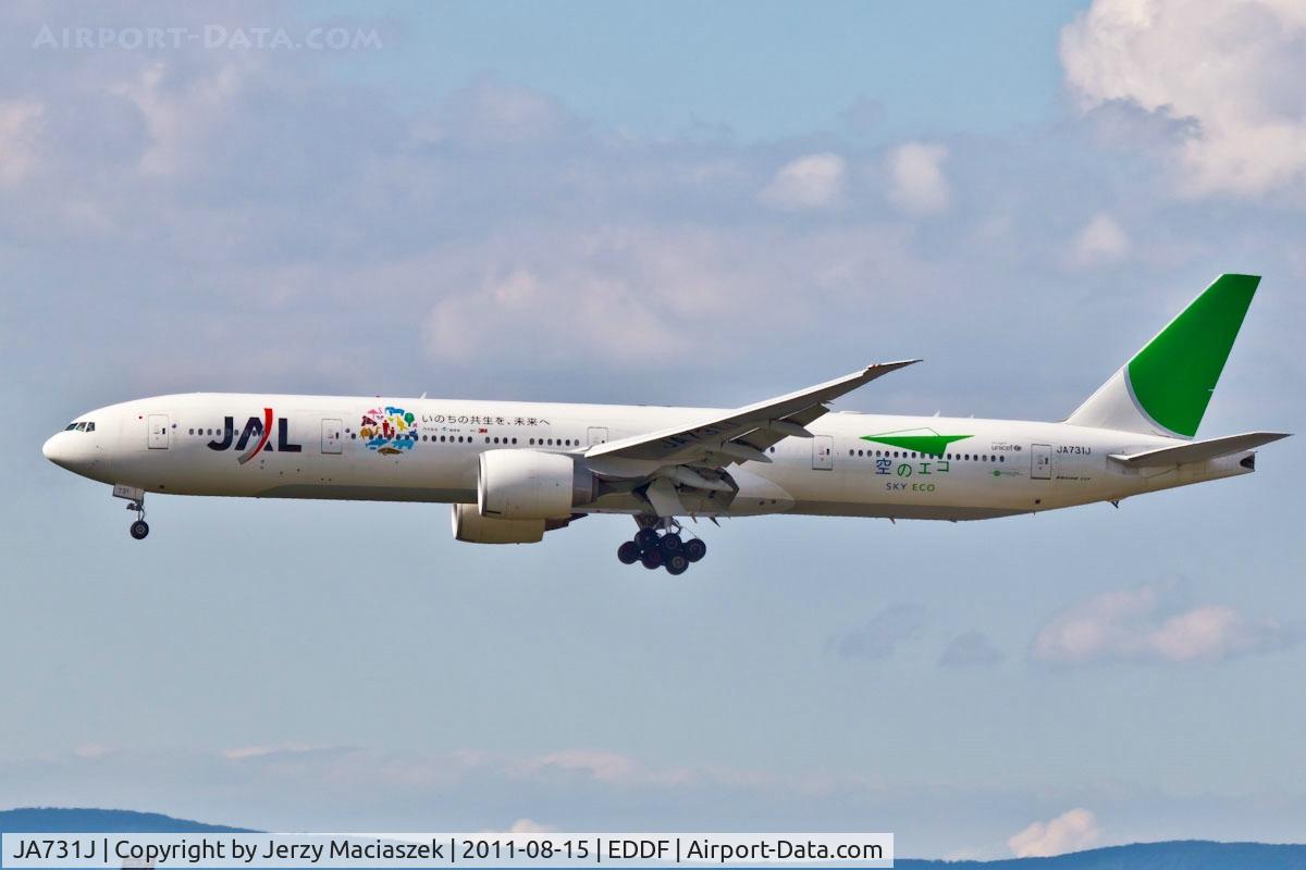 JA731J, 2003 Boeing 777-346/ER C/N 32431, Boeing 777-346 (ER),