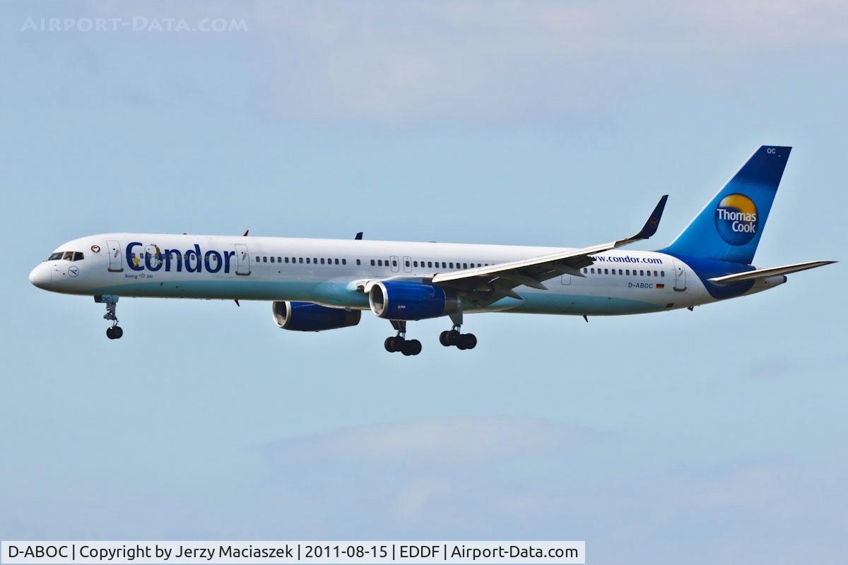D-ABOC, 1998 Boeing 757-330 C/N 29015, Boeing 757-330