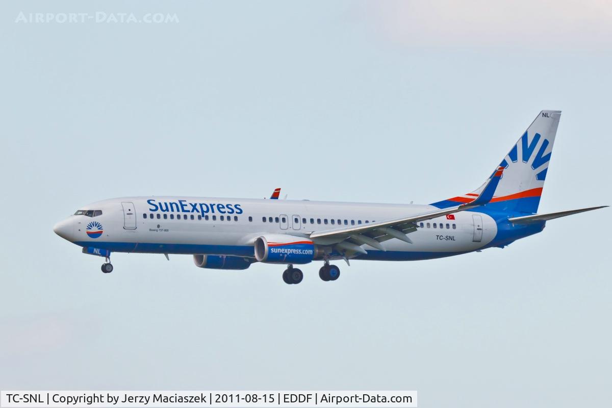 TC-SNL, 2005 Boeing 737-86N C/N 34251, Boeing 737-86N