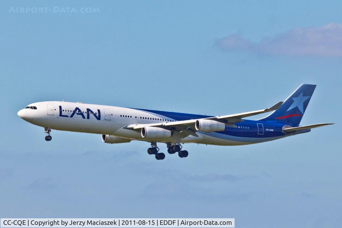 CC-CQE, 2001 Airbus A340-313X C/N 429, Airbus A340-313X