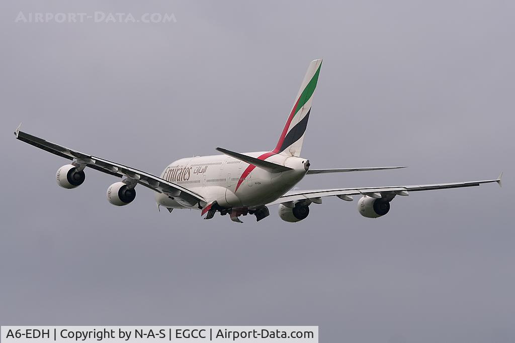 A6-EDH, 2009 Airbus A380-861 C/N 025, Departing