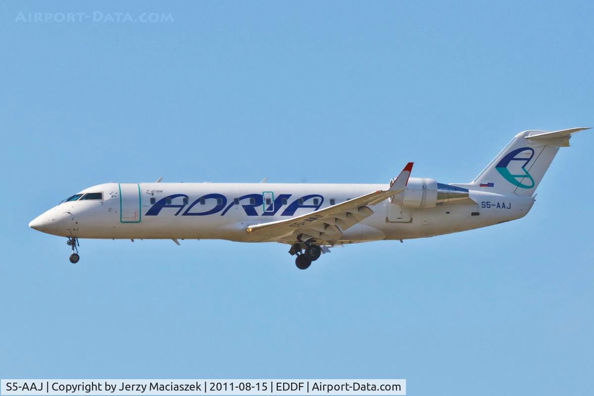 S5-AAJ, 2004 Bombardier CRJ-200ER (CL-600-2B19) C/N 8010, Canadair CL-600 2B19 CRJ-200ER