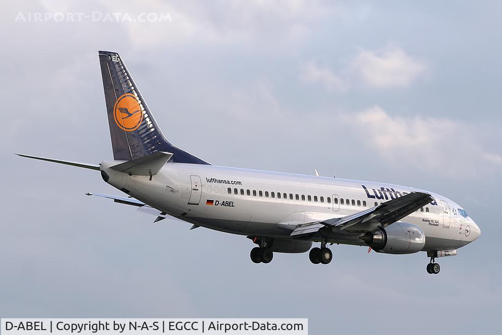 D-ABEL, 1991 Boeing 737-330 C/N 25415, Arriving