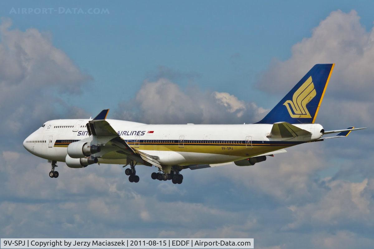 9V-SPJ, 1996 Boeing 747-412 C/N 26556, Boeing 747-412