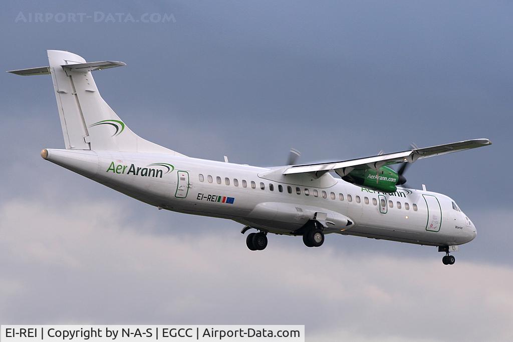 EI-REI, 1991 ATR 72-201 C/N 267, Arriving